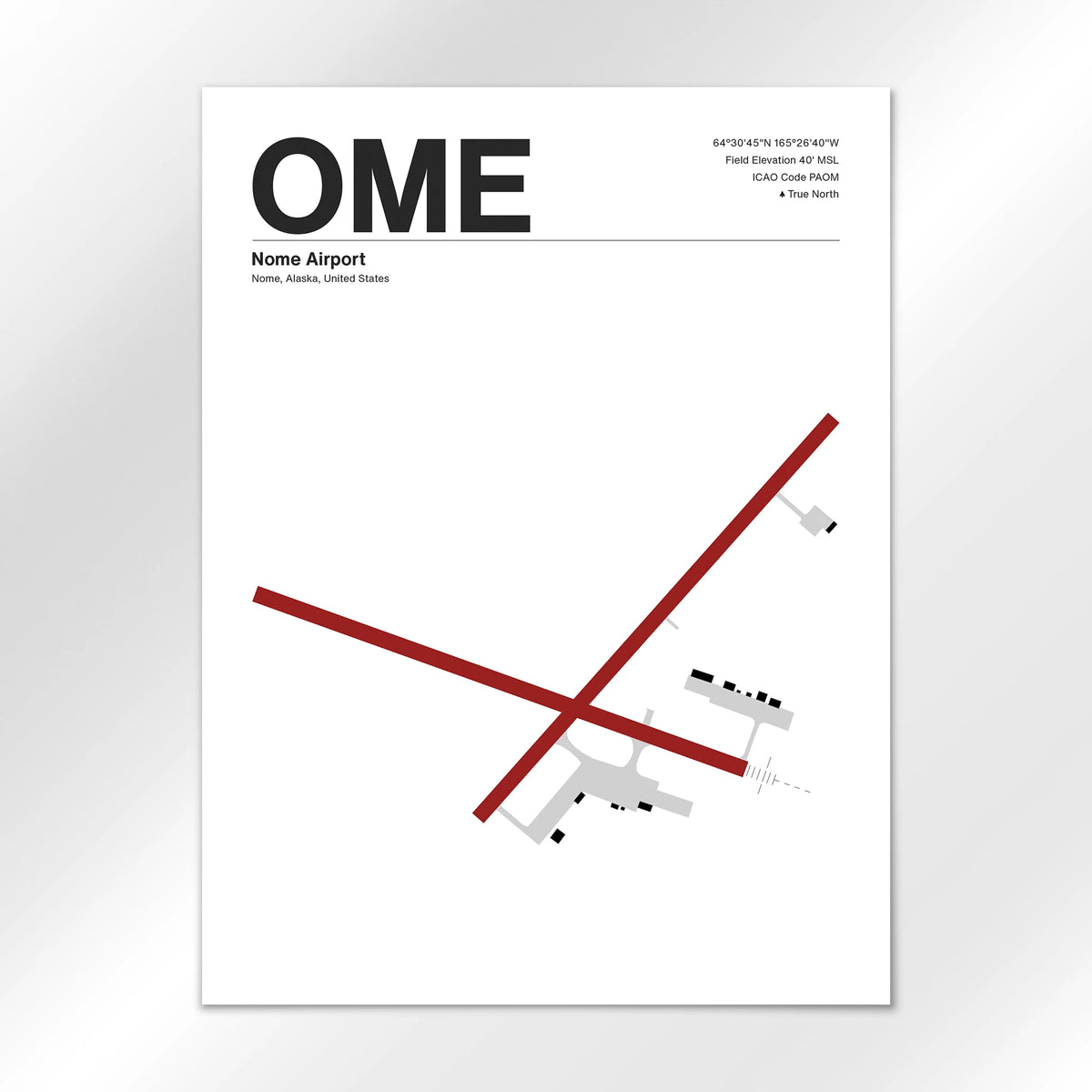 OME Airport Diagram