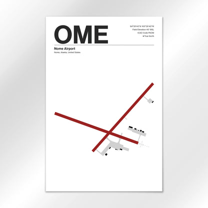 OME Airport Diagram