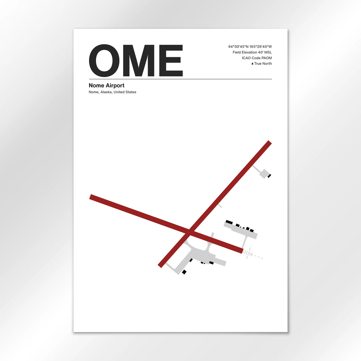 OME Airport Diagram