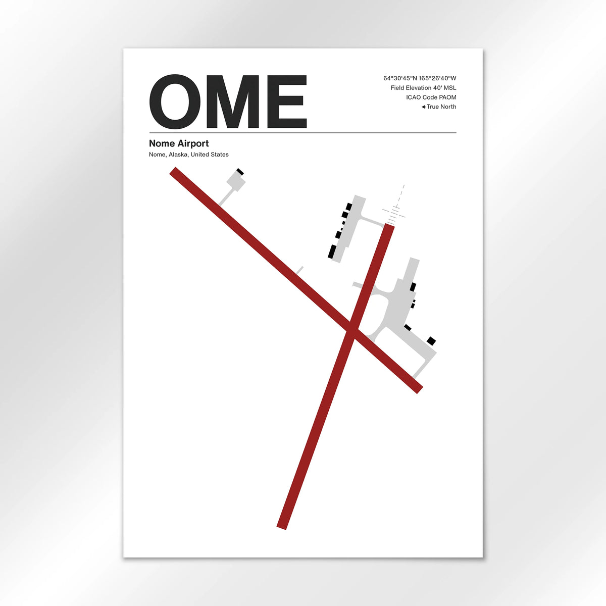 OME Airport Diagram