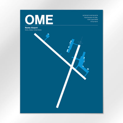 OME Airport Diagram