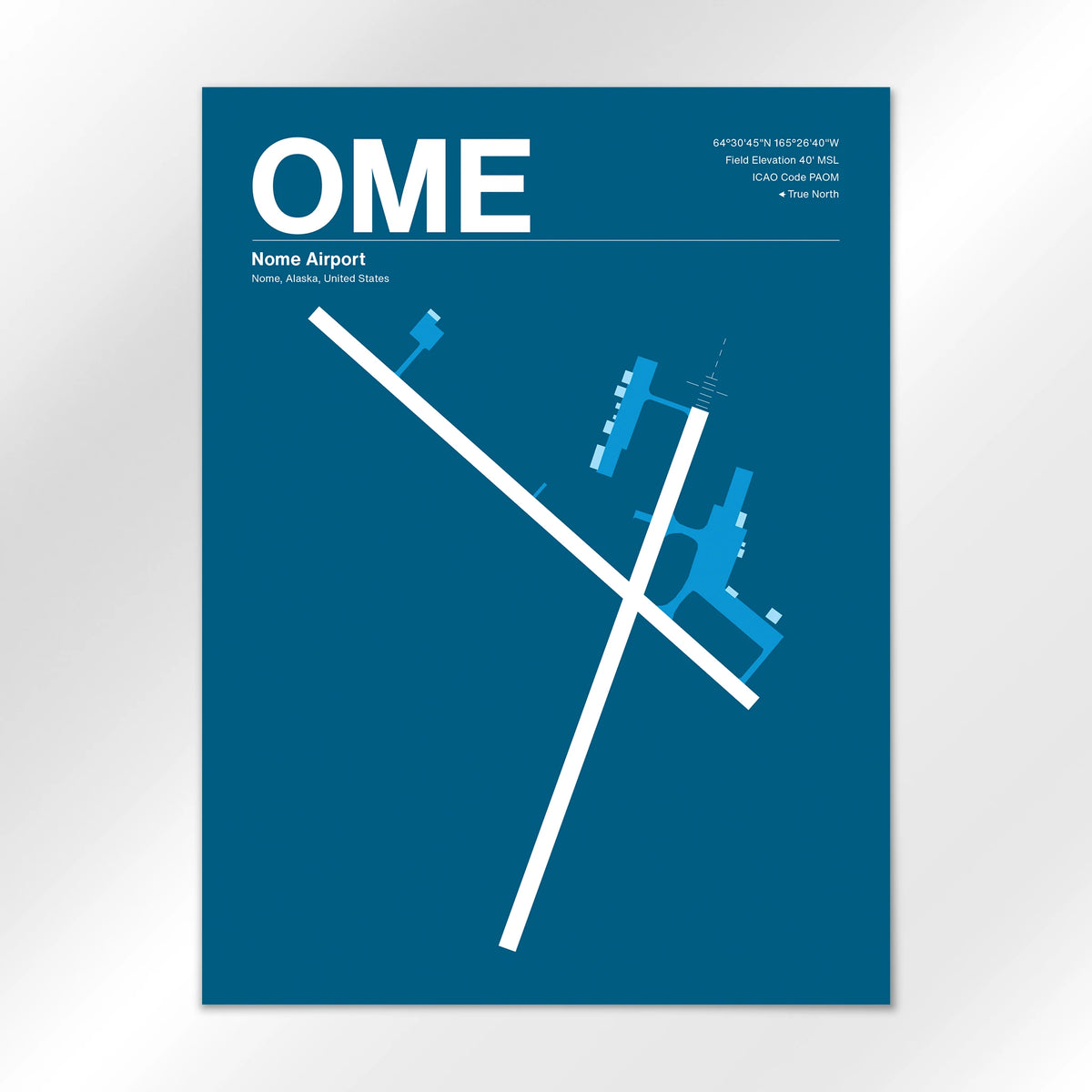 OME Airport Diagram