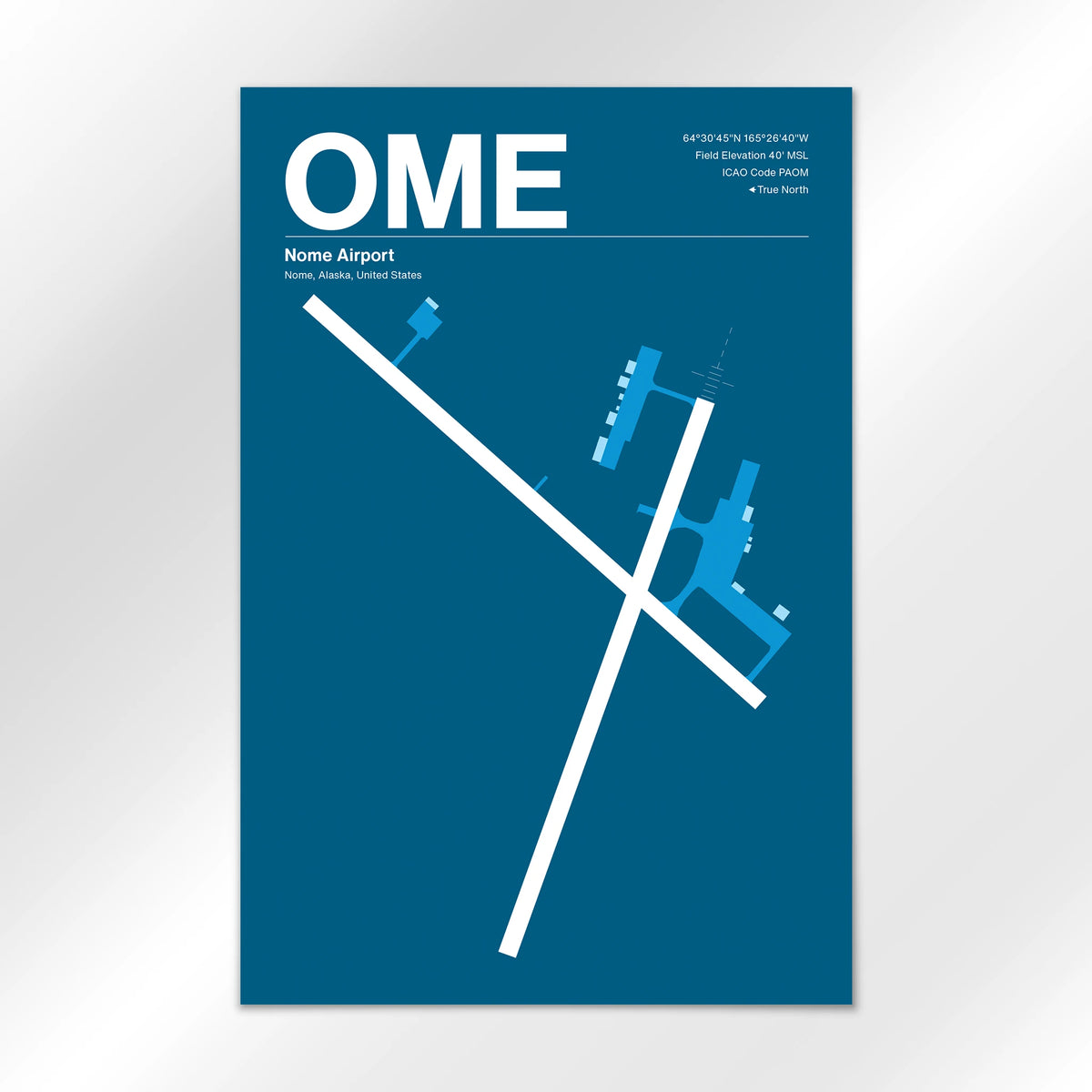 OME Airport Diagram