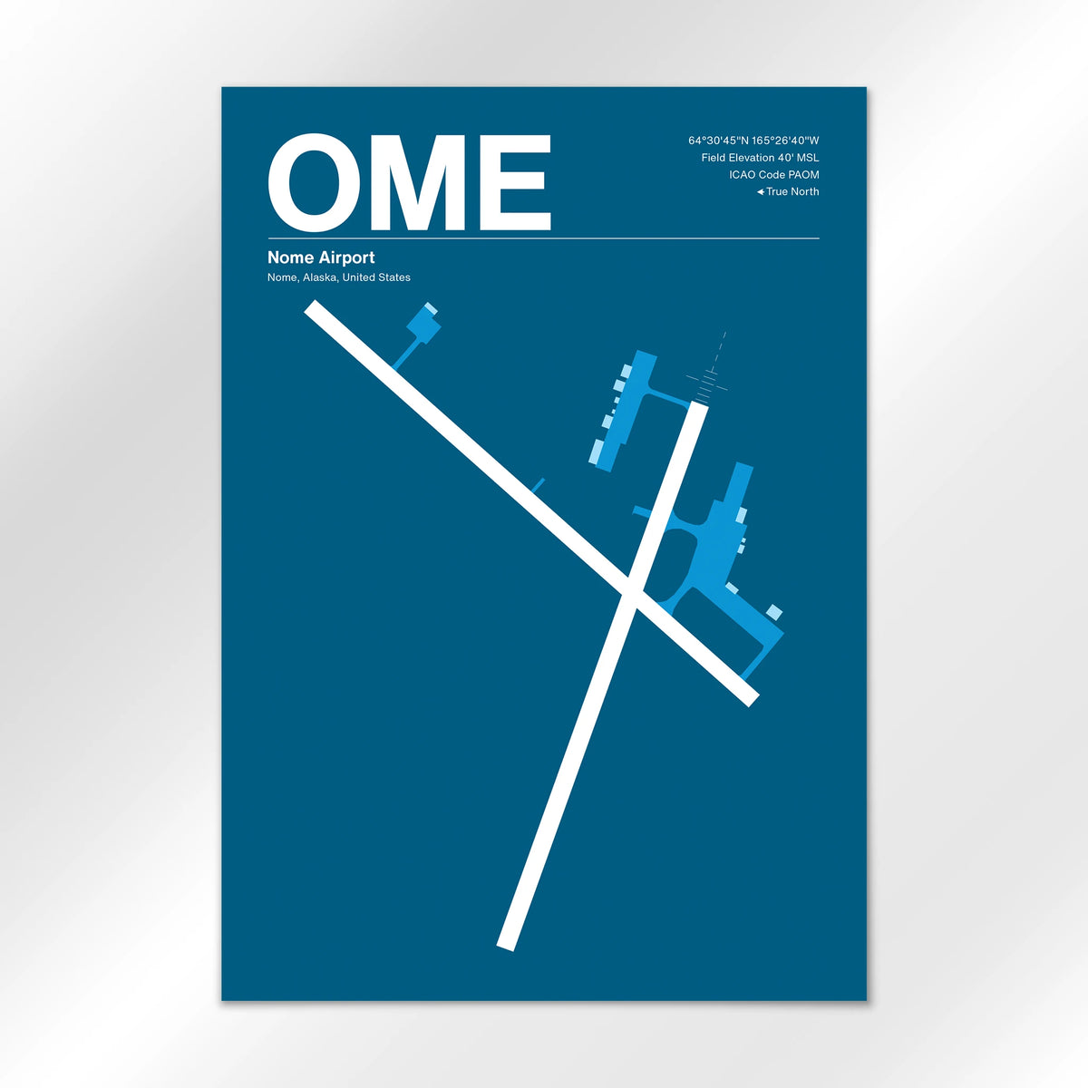 OME Airport Diagram