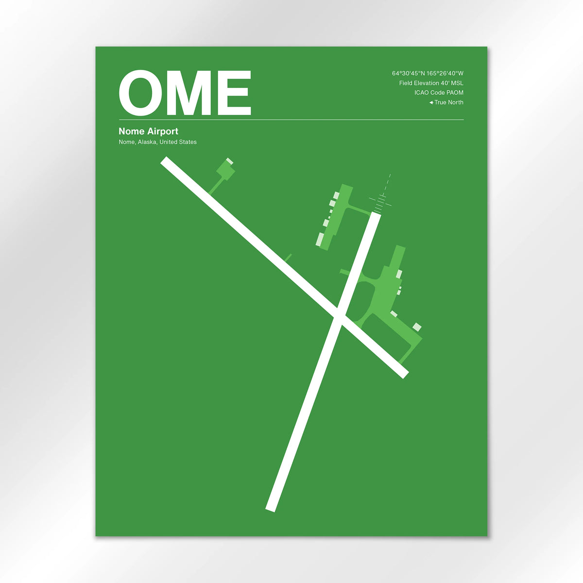 OME Airport Diagram