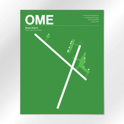 OME Airport Diagram