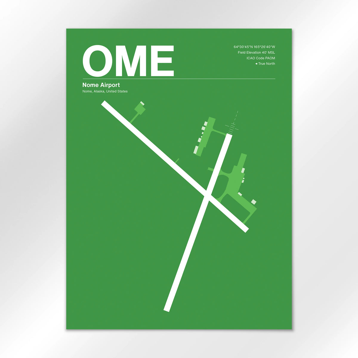 OME Airport Diagram