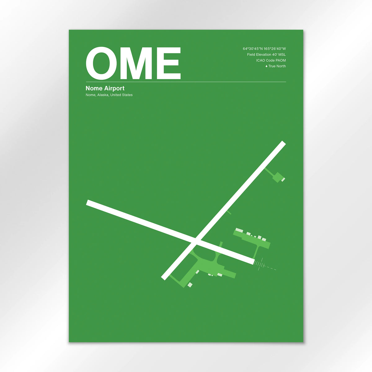 OME Airport Diagram