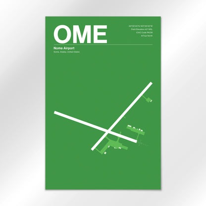 OME Airport Diagram