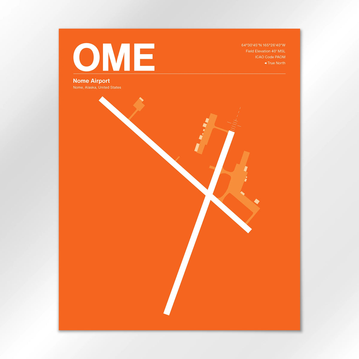 OME Airport Diagram