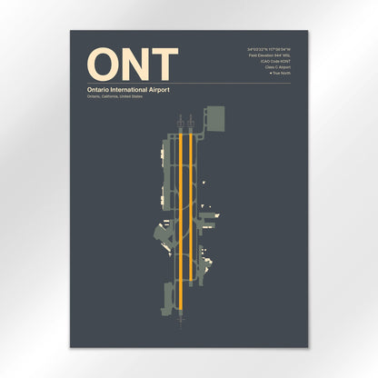 ONT Airport Diagram
