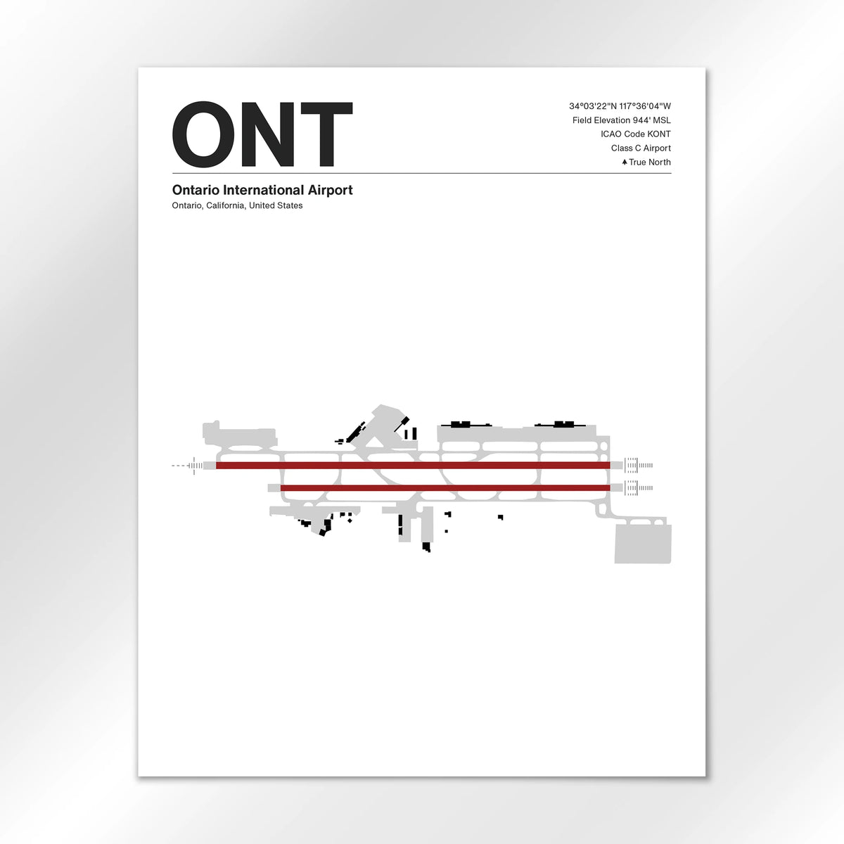 ONT Airport Diagram