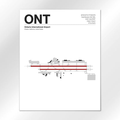 ONT Airport Diagram