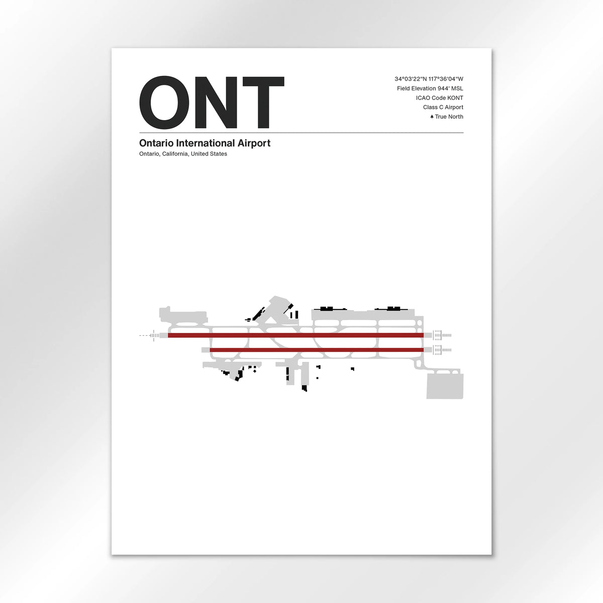 ONT Airport Diagram