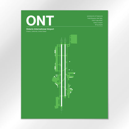ONT Airport Diagram