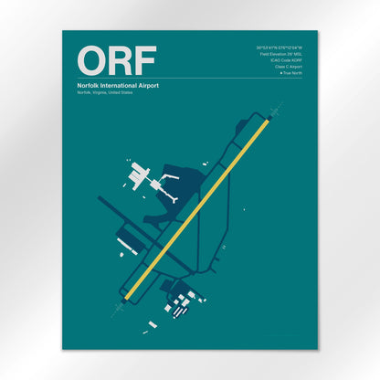 ORF Airport Diagram