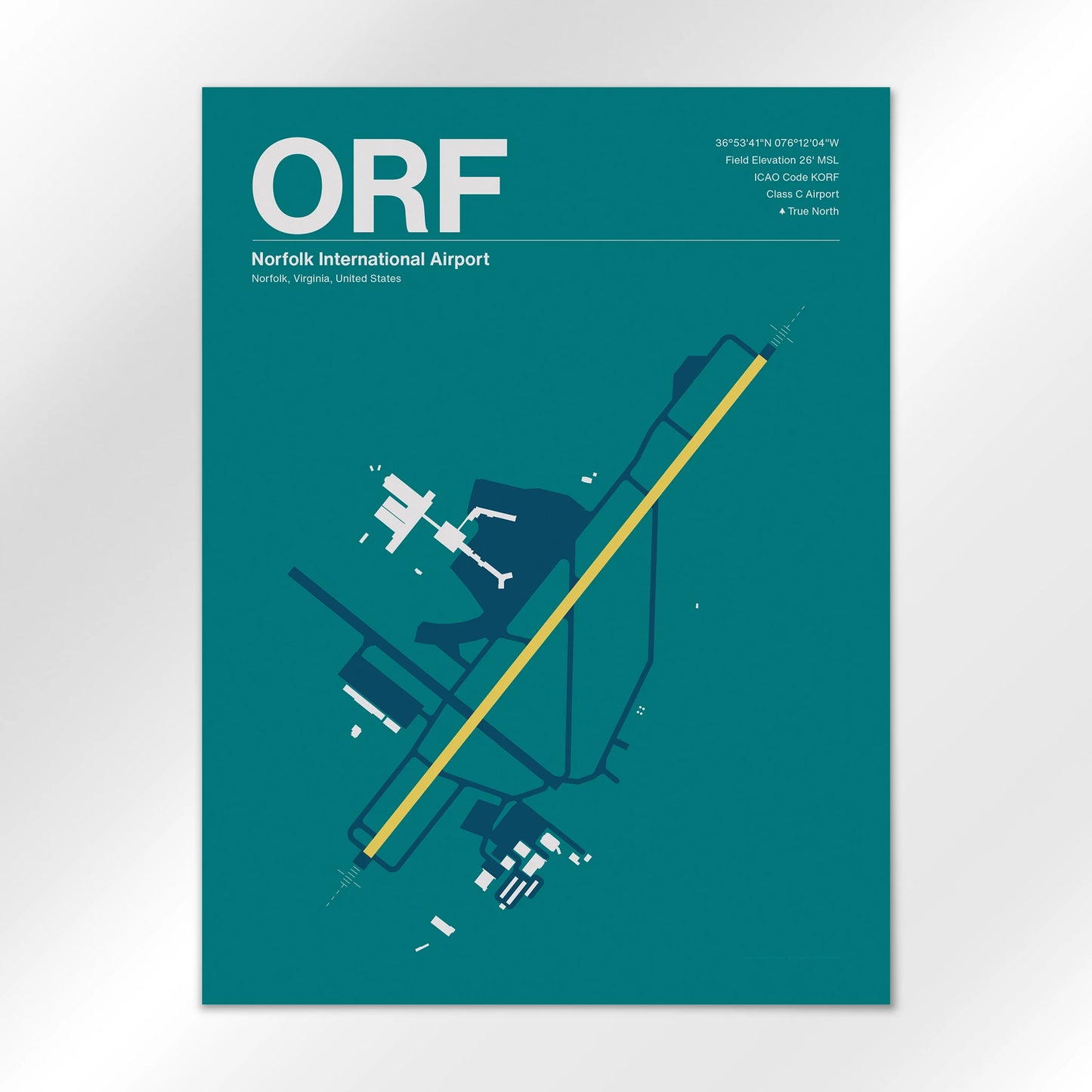 ORF Airport Diagram