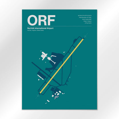 ORF Airport Diagram