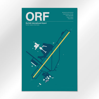 ORF Airport Diagram