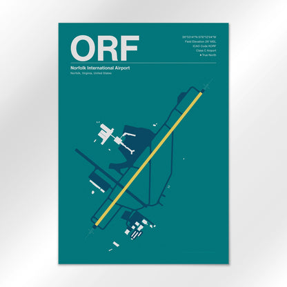 ORF Airport Diagram