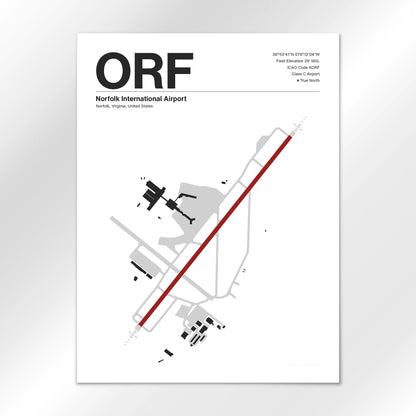 ORF Airport Diagram
