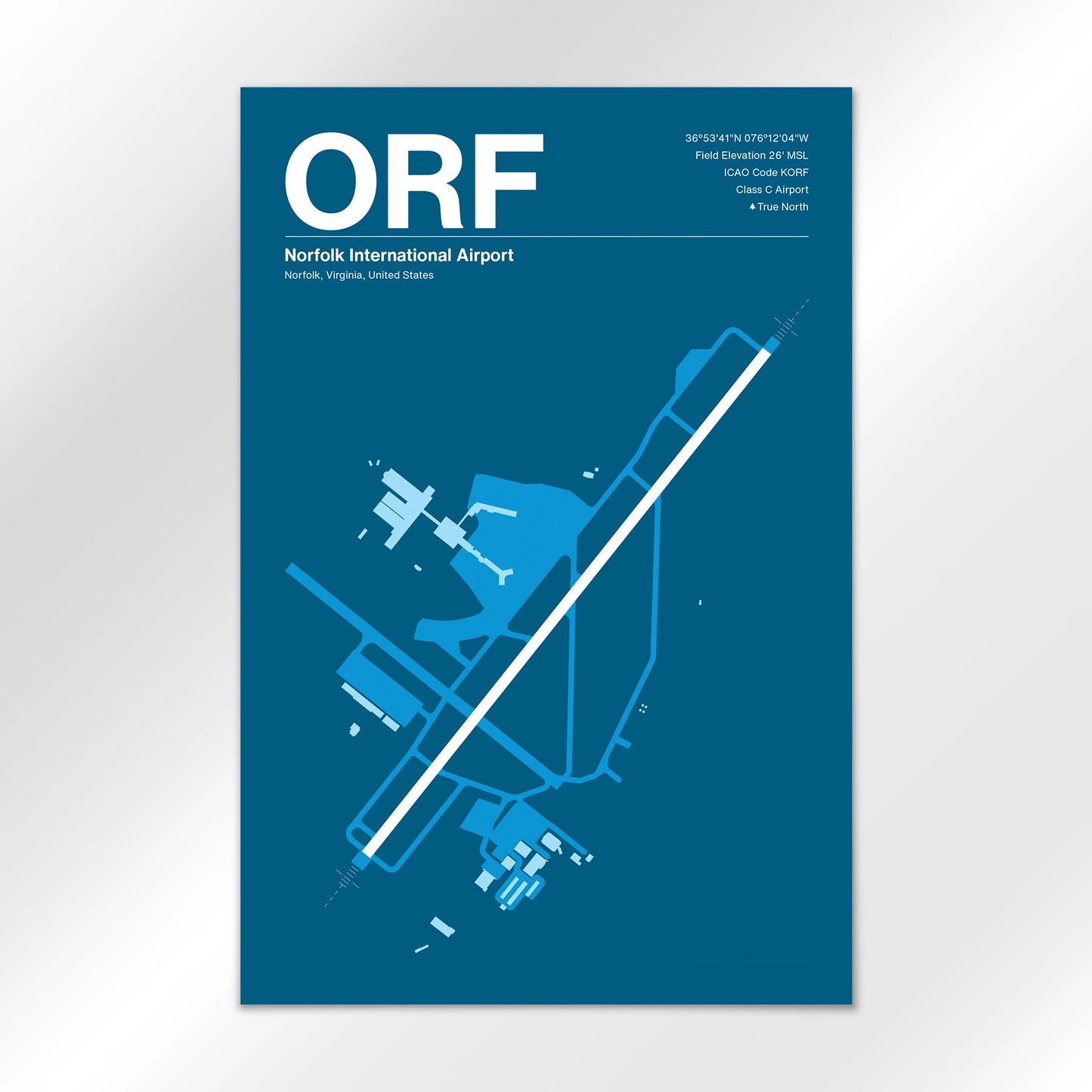 ORF Airport Diagram