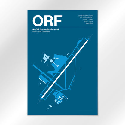 ORF Airport Diagram
