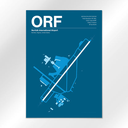 ORF Airport Diagram