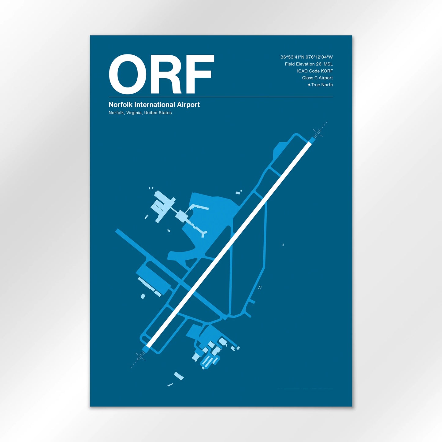 ORF Airport Diagram