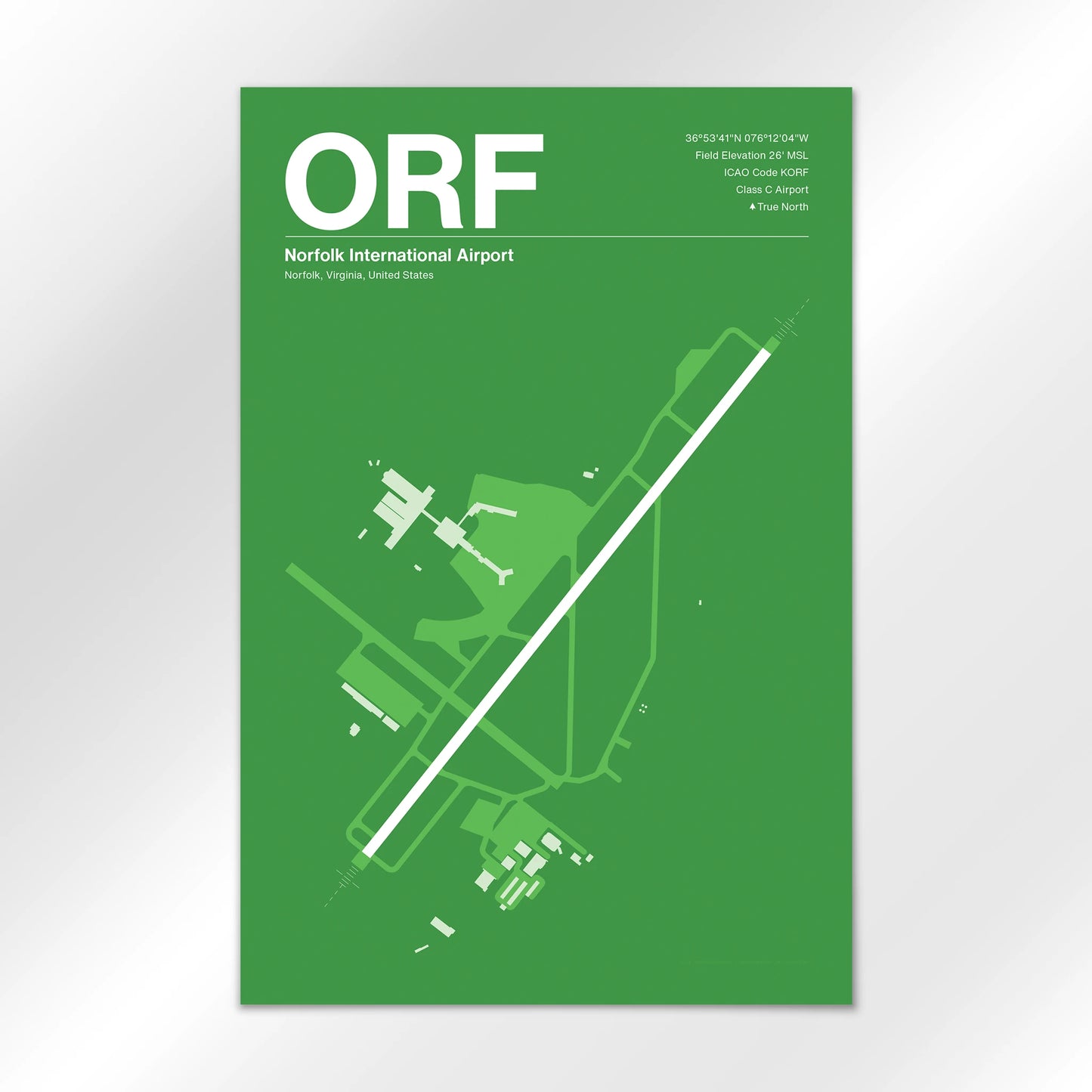 ORF Airport Diagram