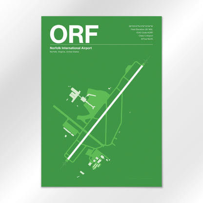ORF Airport Diagram