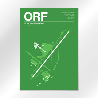 ORF Airport Diagram