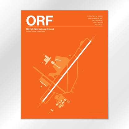 ORF Airport Diagram