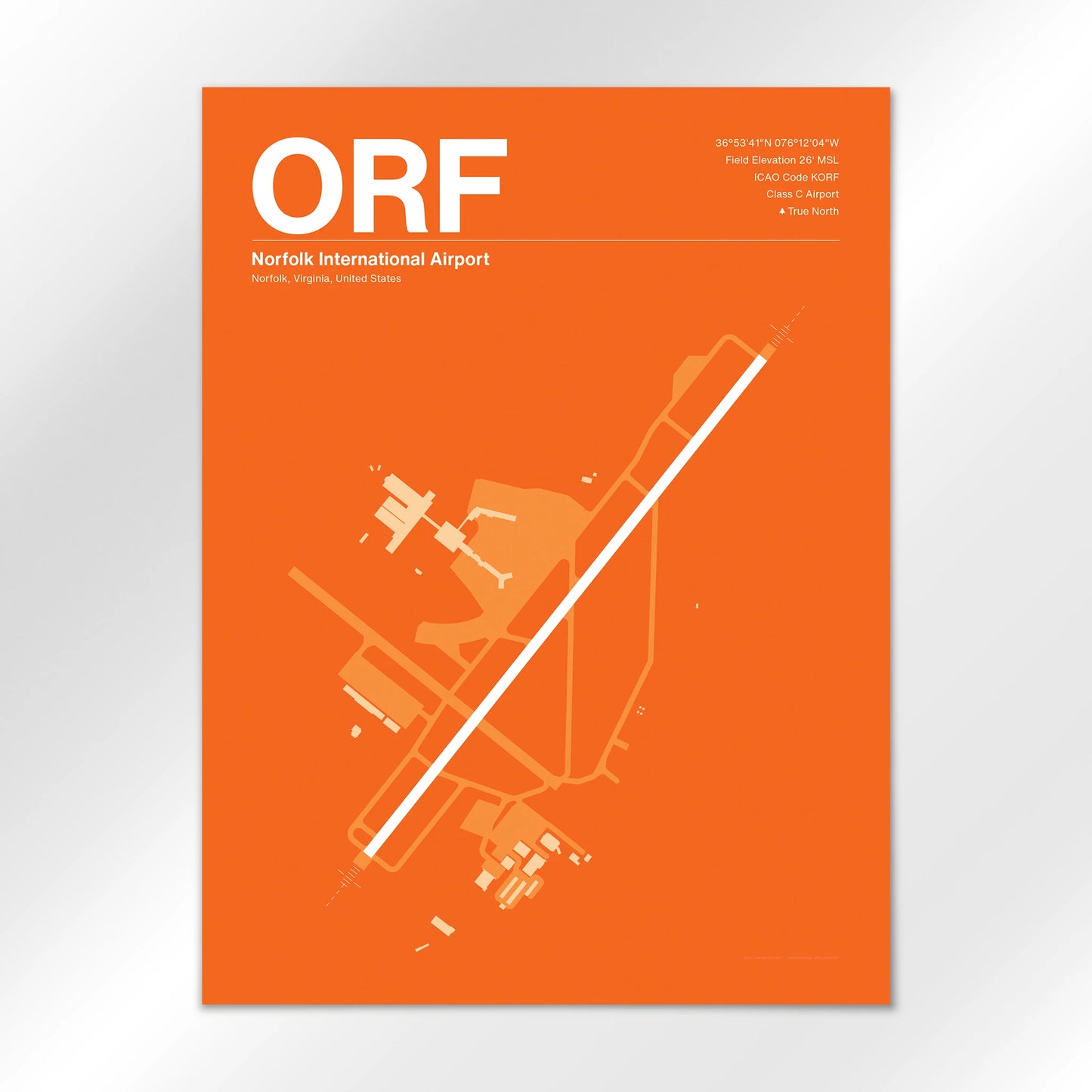 ORF Airport Diagram