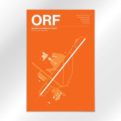 ORF Airport Diagram