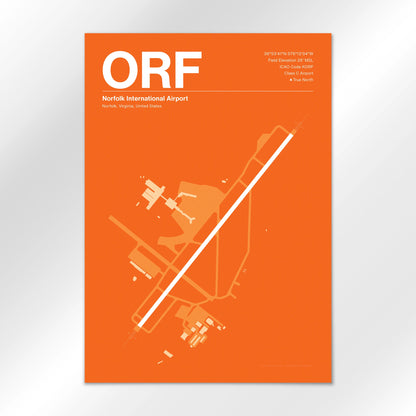 ORF Airport Diagram