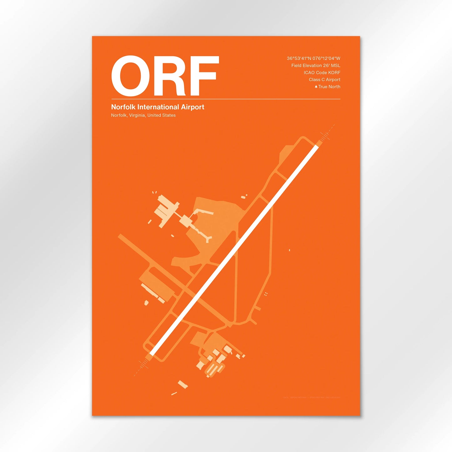 ORF Airport Diagram