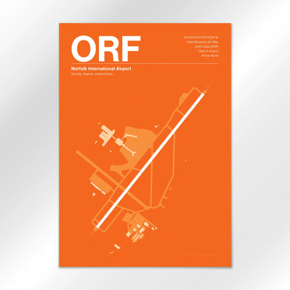 ORF Airport Diagram