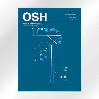 OSH Airport Diagram