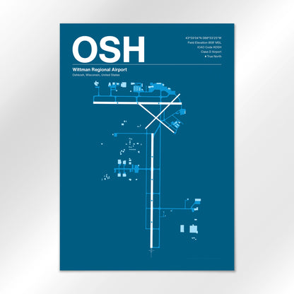 OSH Airport Diagram
