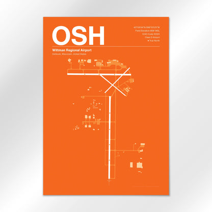 OSH Airport Diagram
