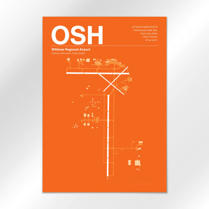 OSH Airport Diagram