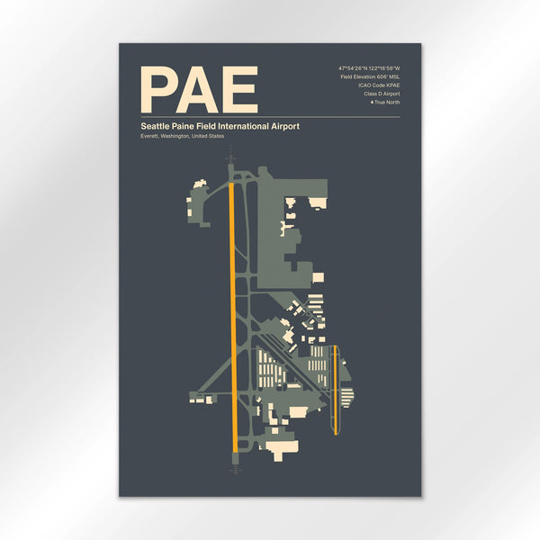 PAE Airport Diagram