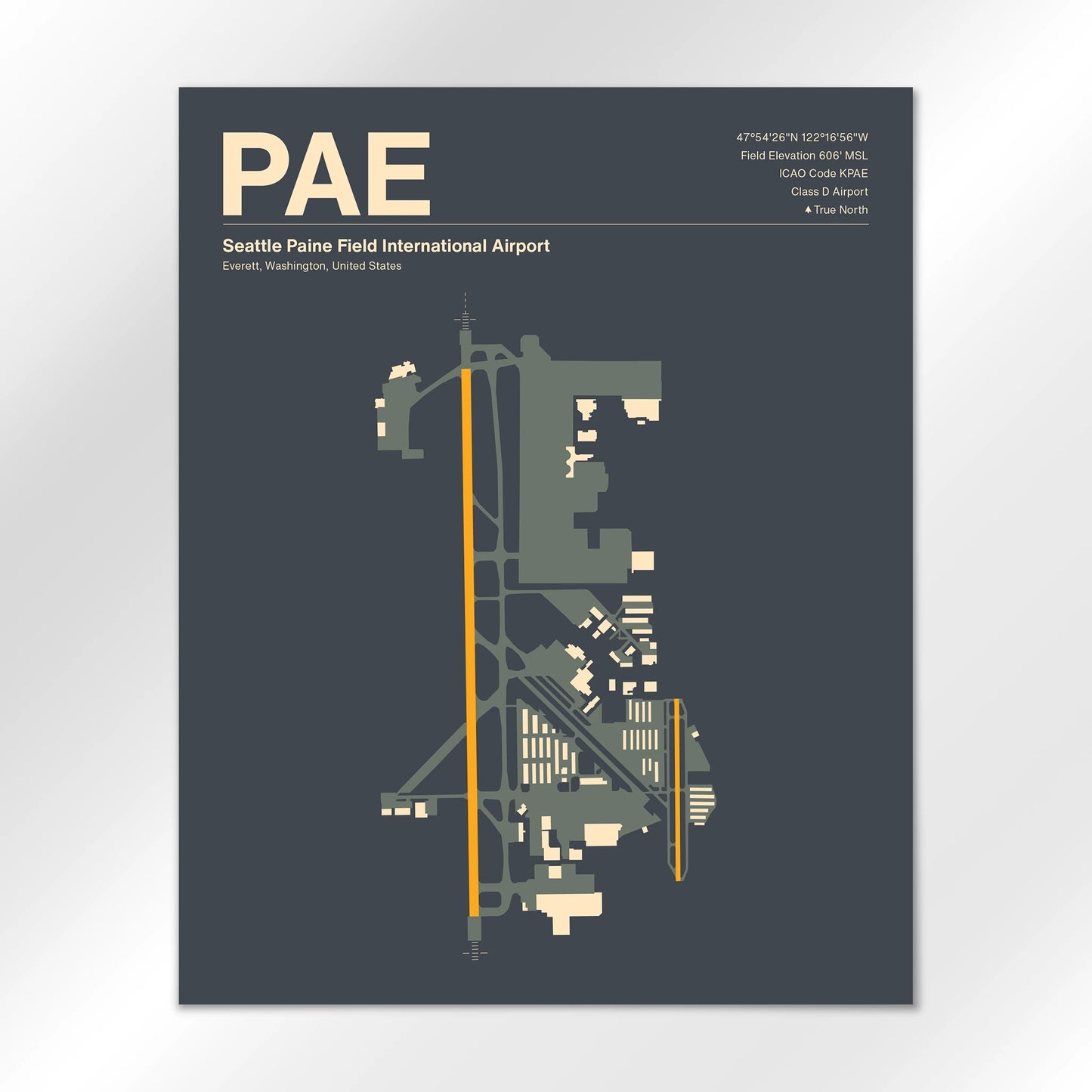PAE Airport Diagram