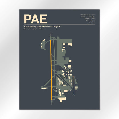 PAE Airport Diagram