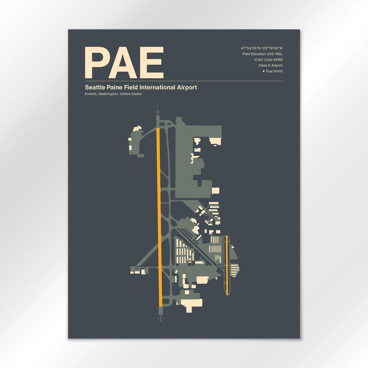 PAE Airport Diagram