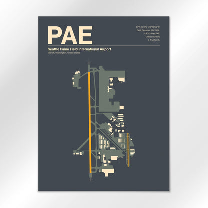 PAE Airport Diagram
