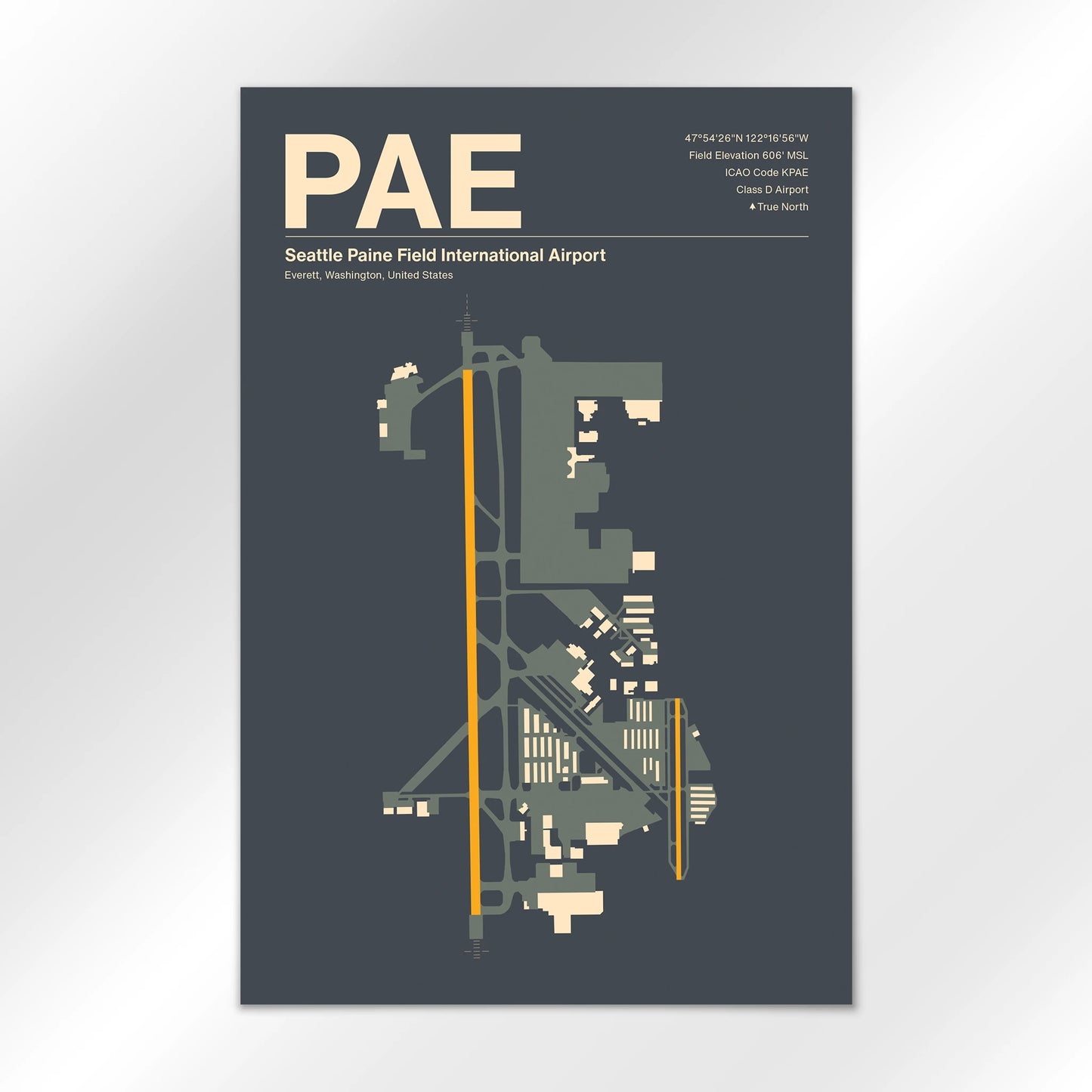 PAE Airport Diagram