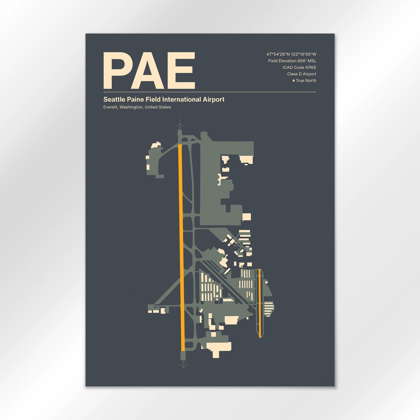 PAE Airport Diagram