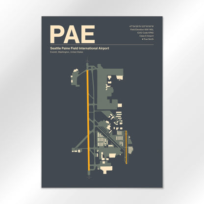 PAE Airport Diagram
